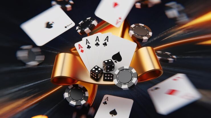 Multi-camera angle view of pagcor Olympic Games blackjack table